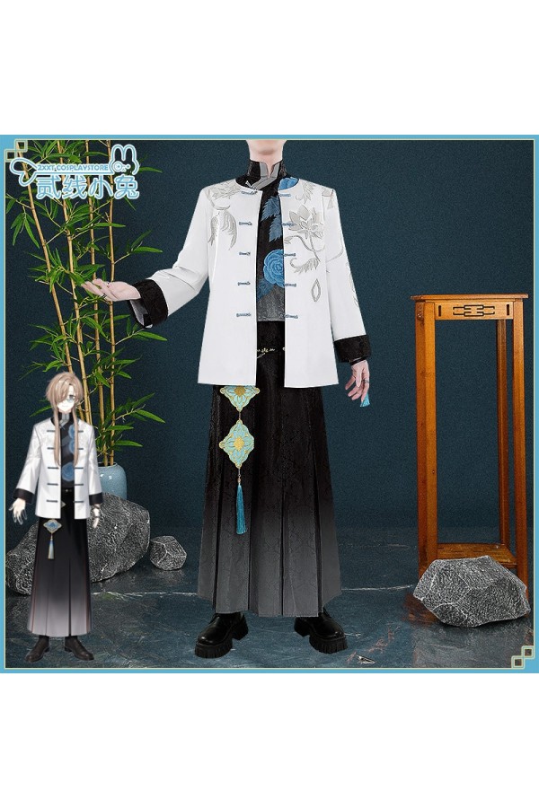 2XXT Cosplay Vtuber Virtual YouTuber Kanae Chinese Changshan Outfit Cosplay Costume